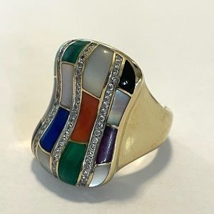 14k Gold Asch Grossbardt Ring / Vintage